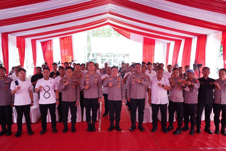 Kapolres Metro Jakarta Utara Kunjungi Polsek Pademangan, Tekankan Profesionalisme dan Solidaritas Anggota