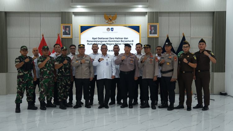 Tandatangani Komitmen Bersama, Rutan Cipinang Siap Wujudkan Zero Halinar