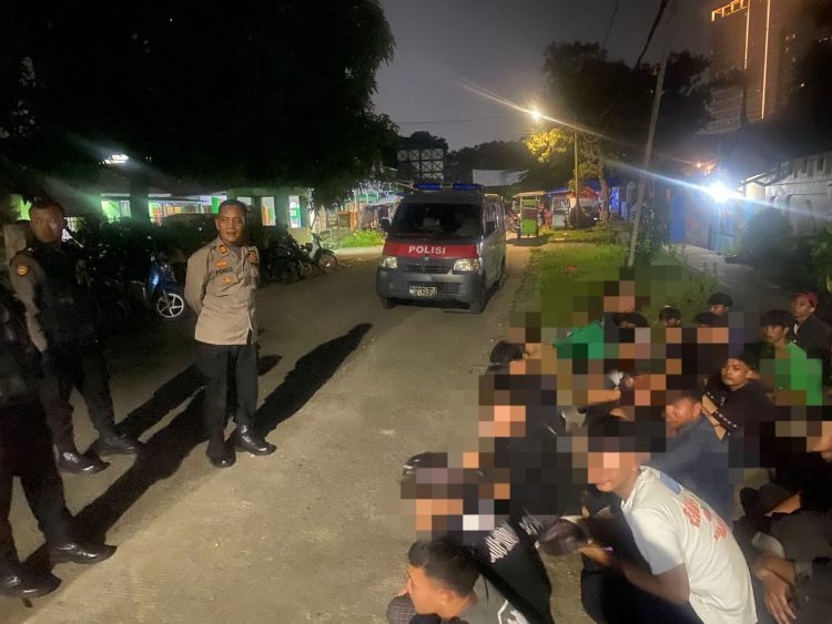 Patroli Perintis Presisi Amankan 46 Remaja Diduga Hendak Tawuran di Kota Tangerang