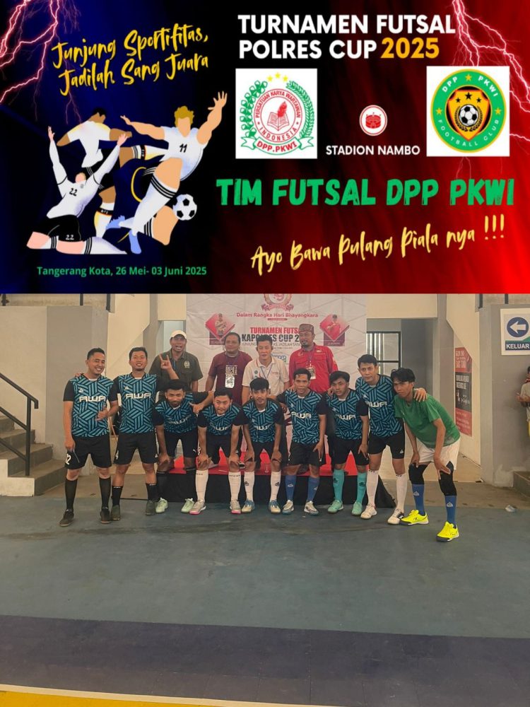 Inilah Tim Yang Lolos di Putaran 8 Besar Turnamen Futsal Kapolres Cup 2025