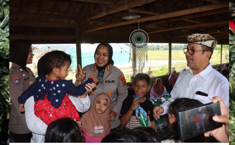 Polresta Cirebon Gelar Trauma Healing bagi Keluarga Korban Longsor Tambang Gunung Kuda Cirebon