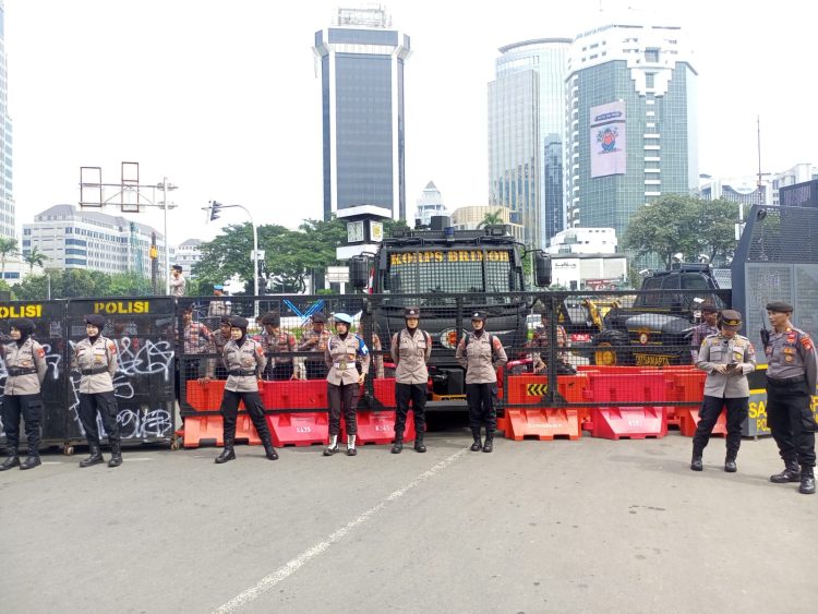 1.613 Personel Gabungan Dikerahkan untuk Amankan Aksi di Silang Monas Barat Daya