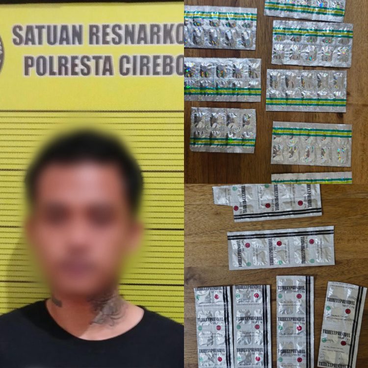 Polresta Cirebon Ungkap Kasus Peredaran Obat Keras Tanpa Izin, Seorang Pemuda Diamankan
