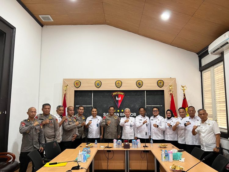 Perkuat Sinergi Keamanan, Karutan Cipinang Ikuti Audiensi dengan Komandan Satuan Brimob Polda Metro Jaya