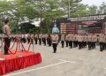 Kapolresta Tangerang Pimpin Apel Gelar Pasukan Pengamanan Malam Takbir Idul Adha 1446 H