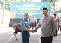 Kapolres Pelabuhan Tanjung Priok, Serahkan Hewan Kurban