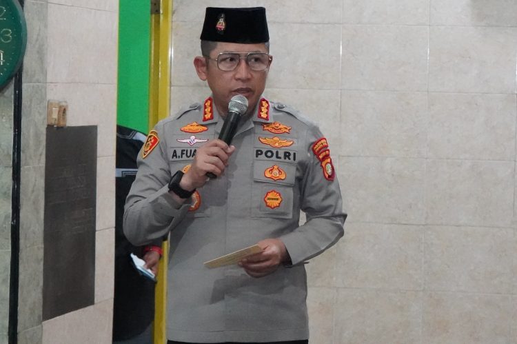 KAPOLRES METRO JAKARTA UTARA GELAR PROGRAM “SULING” DI MASJID AL-AMIEN, WUJUDKAN SILATURAHMI DAN KAMTIBMAS