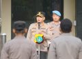 Wakapolres Metro Bekasi Pimpin Apel Jam Pimpinan di Mapolres Metro Bekasi