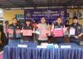 Polsek Tigaraksa Tangkap Lima Pengedar Sabu, Kapolsek Tegaskan Komitmen Berantas Narkoba