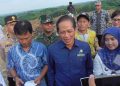 Dandim 0614/Kota Cirebon Bersama Walikota Cirebon Dampingi Menteri LH/BPLH RI Dalam Rangka Kunjungan Kerja Lapangan di TPA Kopi Luhur Kota Cirebon.
