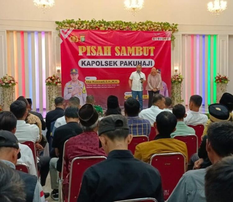 Pisah Sambut Kapolsek Pakuhaji: AKP Kuswadi Serahkan Tongkat Komando kepada AKP Rokhmatulloh