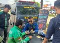 Sambut Hari Bhayangkara ke-79, Polresta Tangerang Gelar Pemeriksaan Kesehatan Gratis untuk Pengemudi Ojek
