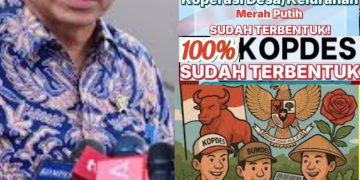 Kopdes Merah Putih Sudah Terbentuk 80 ribu Menkop Buktikan Kinerja Sangat Baik