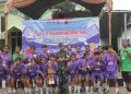 Dandim 0620/Kabupaten Cirebon Bersama Kadisdik Kabupaten Cirebon Resmi Menutup Turnamen Sepak Bola “Gala Siswa Indonesia”