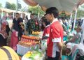 Dukung Program Pemerintah Daerah : Danramil 1402/Harjamukti Sukseskan Gerakan Pasar Murah.