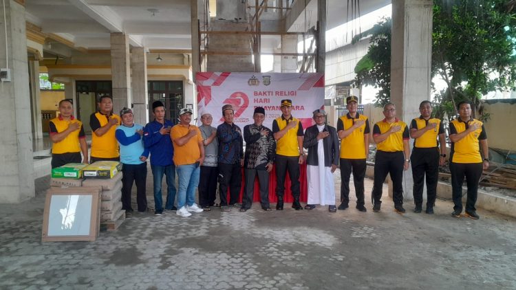 Hari Bhayangkara ke-79, Polisi Bersih-Bersih Rumah Ibadah Serentak di Tangerang