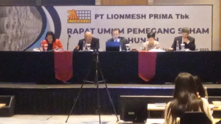 PT Lionmesh Prima Tbk Gelar RUPS Tahunan, Tunjuk Auditor untuk Tahun Buku 2025