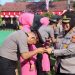 Kapolresta Cirebon Pimpin Upacara Korps Rapot Kenaikan Pangkat Periode Juli 2025