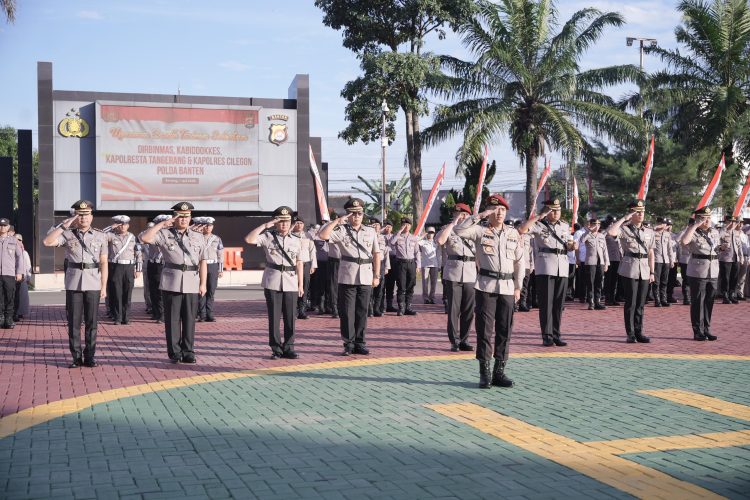 Tongkat Komando Polresta Tangerang Resmi Diserahterimakan