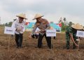 Penanaman Jagung Serentak Bersama Kapolri, Kapolresta Tangerang Siap Dukung Ketahanan Pangan di Setiap Tahapan
