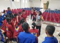 Sasar Siswa SMA, Satlantas Polres Metro Bekasi Kota Bekali Pelajar Saint John Tertib Lalu Lintas