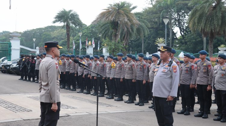 Polri Terjunkan 1.437 Personel Amankan Aksi “177” Ojol di Silang Selatan Monas