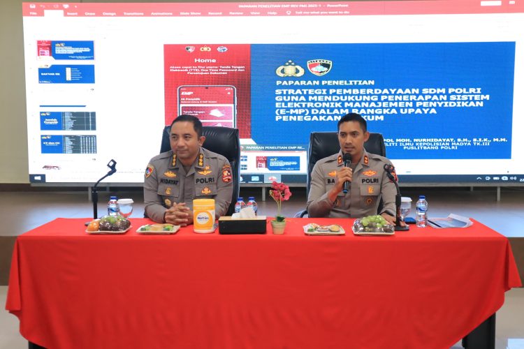 Puslitbang Polri Gelar FGD Strategi Pemberdayaan SDM dan Dukungan Ketahanan Pangan Polres Metro Bekasi Kota 