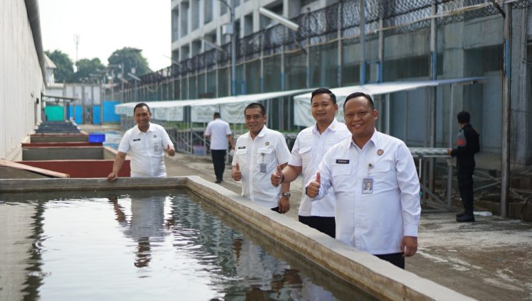 Dukung Ketahanan Pangan, Rutan Cipinang Panen Ikan Lele