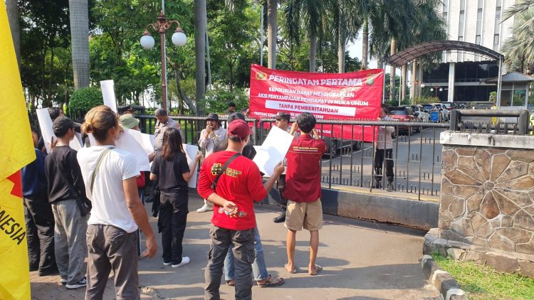 Aksi Tanpa Pemberitahuan, Kepolisian Tetap Berikan Pelayanan