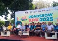 Dandim 0614/Kota Cirebon Hadiri Roadshow KPK 2025 “Jelajah Negeri Anti Korupsi” di Stadion Bima