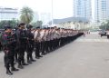 Polisi Siagakan 1.489 Personel, Amankan Aksi BEM SI di Silang Selatan Monas 