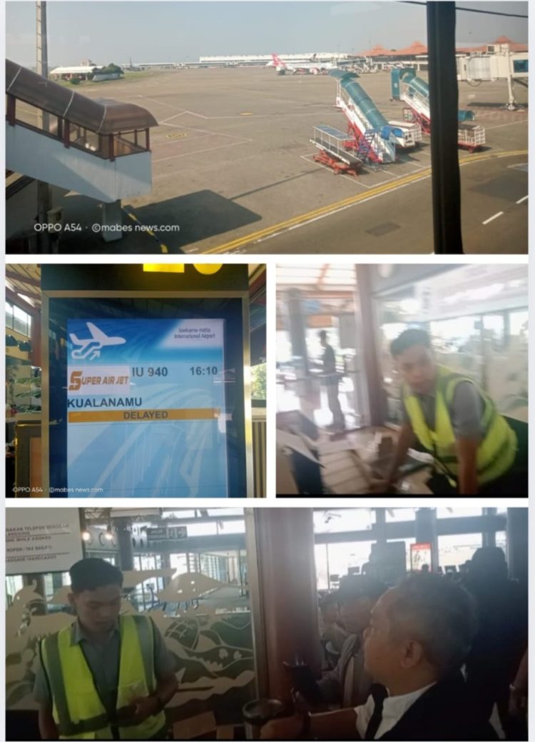 Maintenance Pesawat Super Air Jet Picu Delay, Penumpang Alami Kerugian Besar