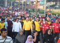 KAPOLRES TANGERANG SELATAN HADIRI OLAHRAGA BERSAMA TNI-POLRI DAN MASYARAKAT SERTA SOSIALISASIKAN PROGRAM CETAR DAN PELAYANAN PUBLIK DALAM RANGKA HUT KE-80 RI