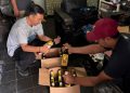Polresta Cirebon Sita Ratusan Botol Miras Hasil Operasi Cipkon Jelang HUT ke-80 RI