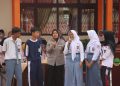 Polresta Cirebon Gelar Police Goes To School dan Pemeriksaan Kesehatan Pelajar di SMAN 1 Pabedilan 