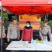 Puluhan Personel Polresta Cirebon Jalani Tes Urine