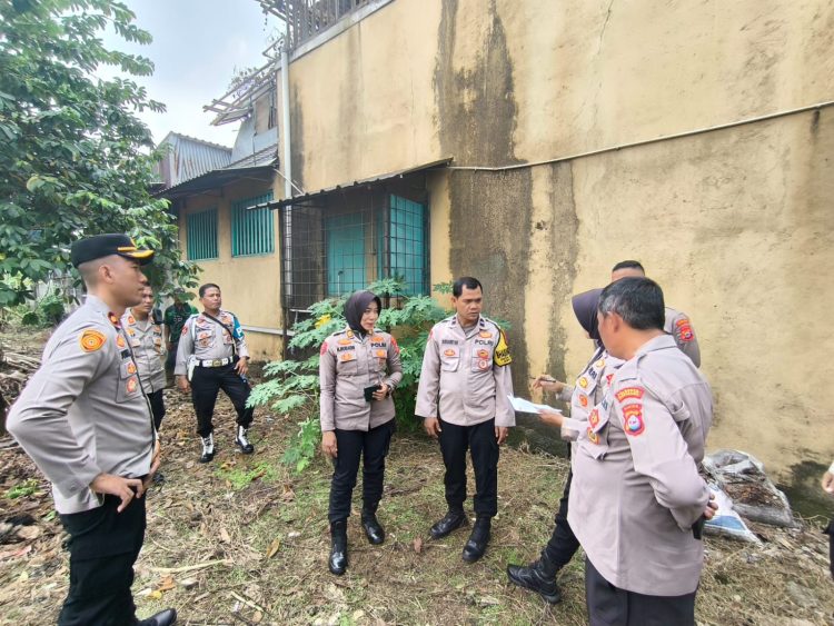 Pengawasan Program Ketahanan Pangan, Tim Polda Banten Tinjau Lahan Jagung di Desa Pasir Jaya