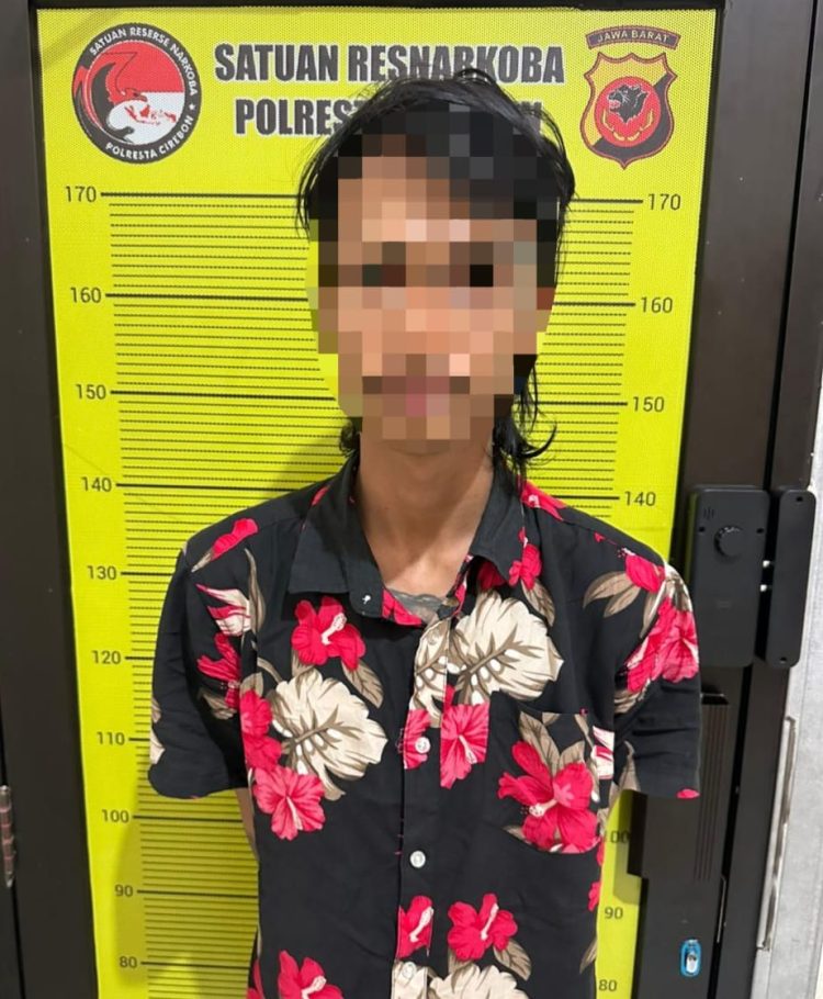 Satresnarkoba Polresta Cirebon Bekuk Eks Karyawan di Pabedilan, Simpan Ganja Siap Edar