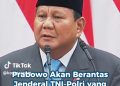 Prabowo Ancam Tindak Tegas Jenderal TNI-Polri yang Jadi Beking Tambang Ilegal