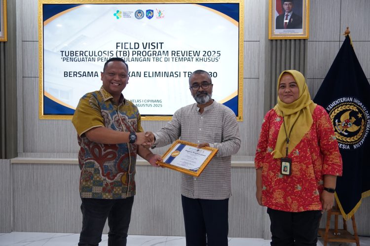 Rutan Cipinang Jadi Lokasi Field Visit Penanggulangan TBC 2025