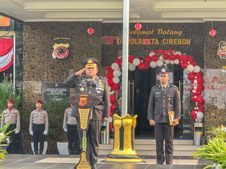 Polresta Cirebon Gelar Upacara HUT ke-80 Kemerdekaan RI, Teguhkan Semangat Persatuan dan Pengabdian