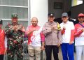 Babinsa dan Bhabinkamtibmas Dampingi Jalan Sehat Yayasan Al Kautsar dalam Rangka HUT ke-80 Kemerdekaan RI.
