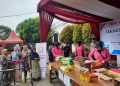 Polsek Cikarang Utara Gelar Bazar Gerakan Pangan Murah Sambut HUT RI ke-80