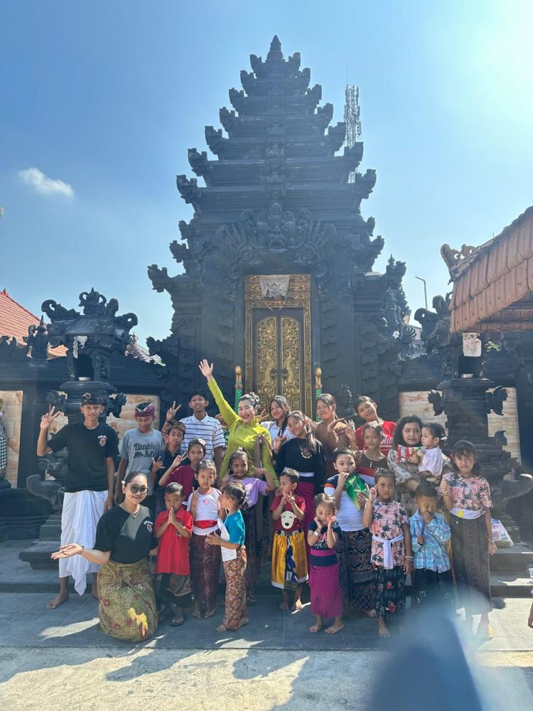 SANTI DUTA SAHABAT POLISI INDONESIA PROVINSI BALI MEMBUAT PASRAMAN BIMBEL CALISTUNG FREE BIAYA UNTUK ANAK2 YATIM & KURANG MAMPU DI BALI