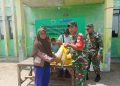 Koramil 0620-03/Talun Dukung Gerakan Pangan Murah di Kecamatan Talun