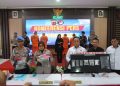 Polresta Cirebon Amankan Empat Pengedar Ganja Kering
