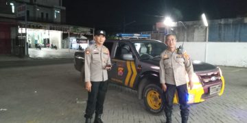 Memberantas kenakalan remaja Personil Polsek Balaraja Polresta Tangerang lakukan Rutinitas Patroli Mobile di Wilayah