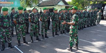 Kodim 0724/Boyolali Gelar Apel Siaga dan Patroli Gabungan Jaga Kondusivitas Wilayah