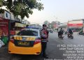 Polisi Koja Gelar Pengaturan Lalu Lintas Pagi di Depan Sekolah Marsudirini