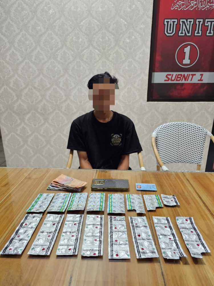 Polresta Cirebon Amankan Pengedar OKT di Kecamatan Greged